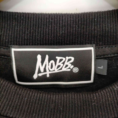 モブ MOBB. 裏起毛 両面バスケプリント スウェット メンズ JPN:L