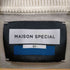 メゾンスペシャル MAISON SPECIAL 22AW ダブルフェイスハーフジッププライムオーバーニットポロシャツ メンズ JPN:1