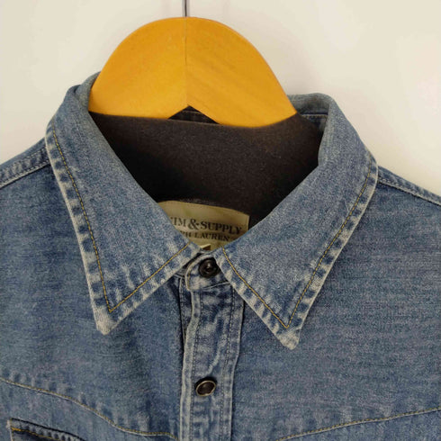 デニムアンドサプライ ラルフローレン DENIM & SUPPLY RALPH LAUREN デニムウエスタンシャツ メンズ JPN:XS