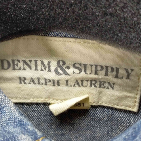 デニムアンドサプライ ラルフローレン DENIM & SUPPLY RALPH LAUREN デニムウエスタンシャツ メンズ JPN:XS