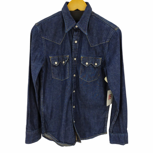 デニムアンドサプライ ラルフローレン DENIM & SUPPLY RALPH LAUREN デニムウエスタンシャツ 濃紺 メンズ JPN:XS