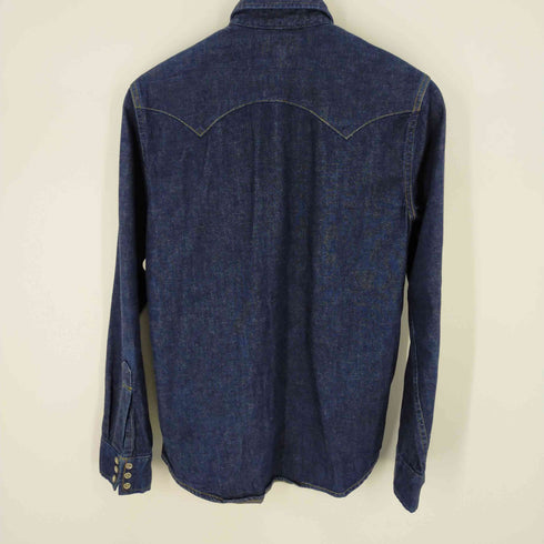 デニムアンドサプライ ラルフローレン DENIM & SUPPLY RALPH LAUREN デニムウエスタンシャツ 濃紺 メンズ JPN:XS