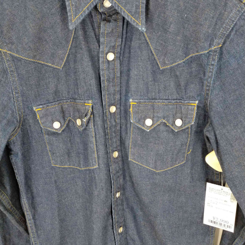 デニムアンドサプライ ラルフローレン DENIM & SUPPLY RALPH LAUREN デニムウエスタンシャツ 濃紺 メンズ JPN:XS