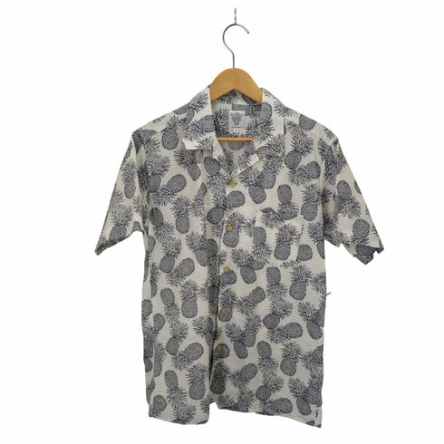 ザシャーキーズギャラリー THE SHARKEYS GALLERY 総柄シアサッカーシャツ メンズ M