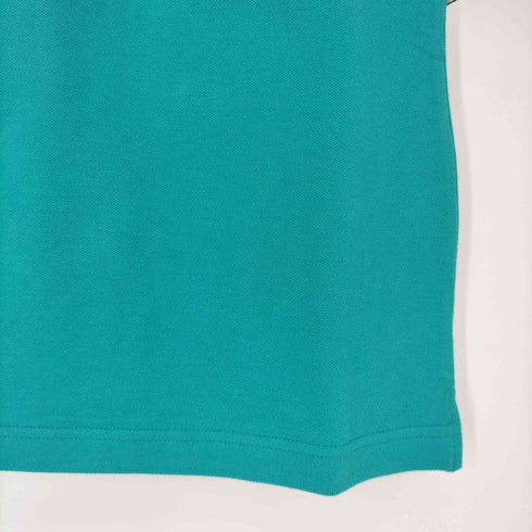 ラコステ LACOSTE ワンポイント刺繍 鹿の子ポロシャツ レディース 38