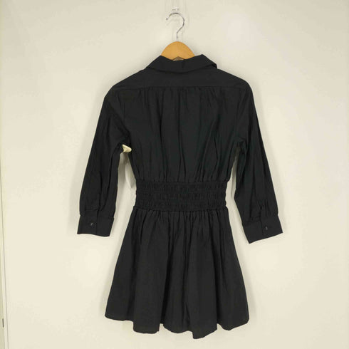 ザラ ZARA POPLIN MINI DRESS ポプリンミニワンピース レディース import:XS