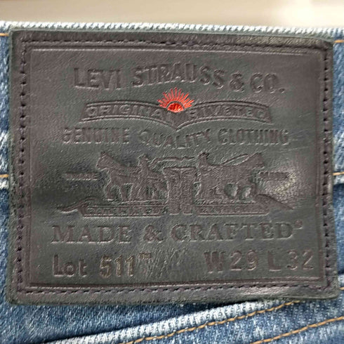 リーバイス Levis MADE&CRAFTED 511 SIM FIT デニムパンツ メンズ US:28-29