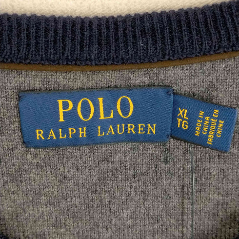 ポロラルフローレン POLO RALPH LAUREN メリノウール クルーネック セーター メンズ JPN:XL