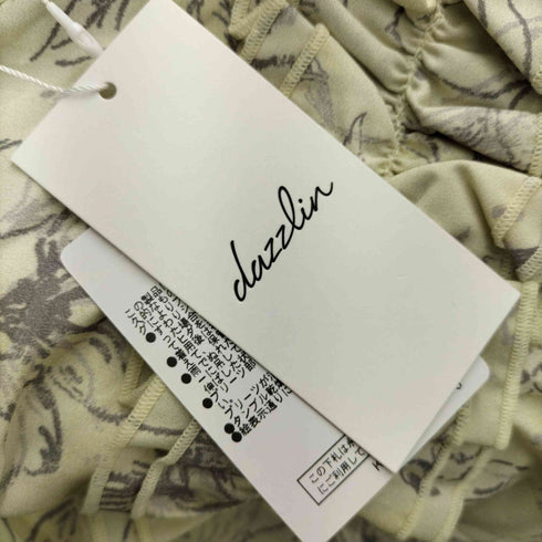 ダズリン dazzlin フリルギャザーフラワープリーツワンピース レディース JPN:M
