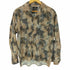 ハレ HARE 総柄 L/S サテン オープンカラー シャツ メンズ JPN:S