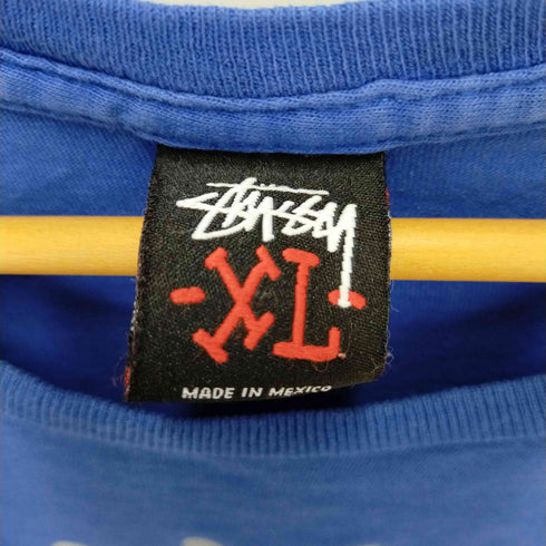 ステューシー Stussy XXX Authentic Gear Blue Tee メンズ XL