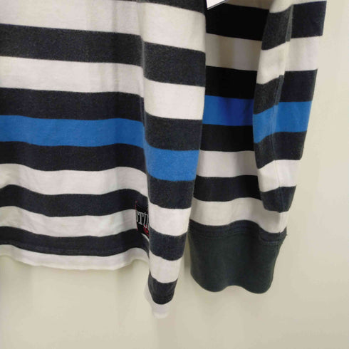 ステューシー Stussy マルチボーダーポロシャツ メンズ XL
