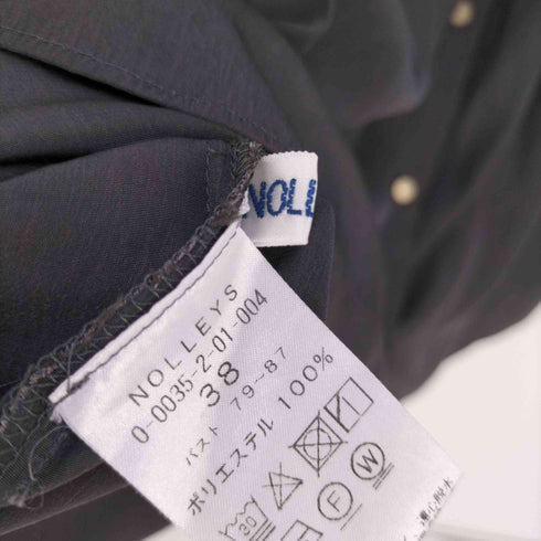 ノーリーズ NOLLEYS 割繊両前ギャザーブラウス レディース JPN:38