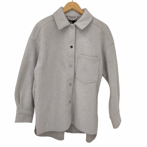 ザラ ZARA シャツジャケット レディース import:S