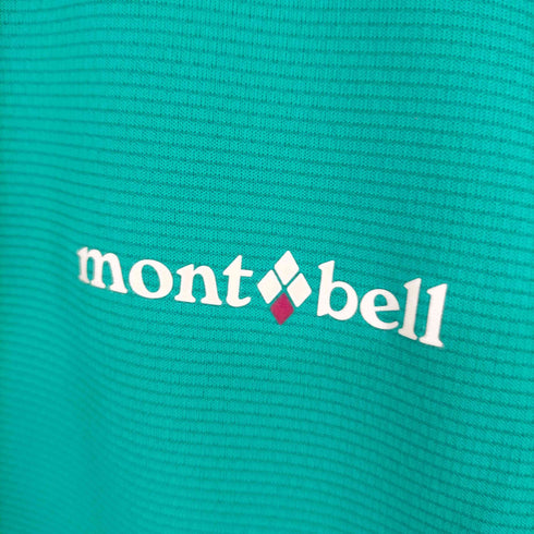 モンベル mont bell クール ロングスリーブジップシャツ メンズ JPN:M