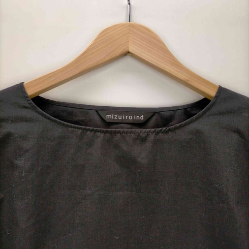 ミズイロインド mizuiro ind S/S 袖ボリュームトップス レディース
