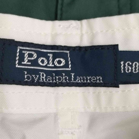 ポロバイラルフローレン Polo by RALPH LAUREN マルチポケット コットンナイロン ミリタリーカーゴショーツ ショートパンツ レディース キッズ:160