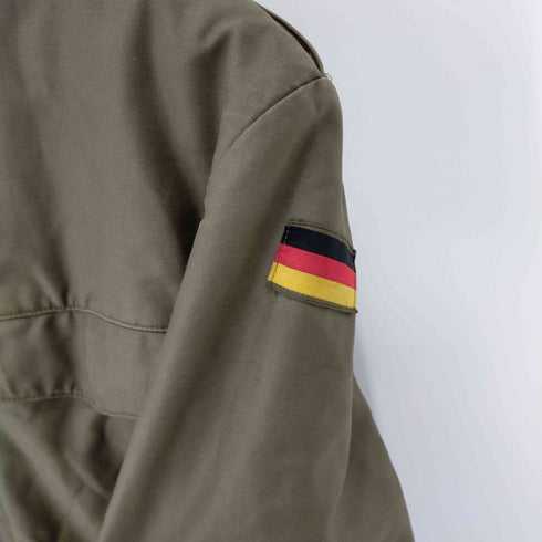 ジャーマンアーミー GERMAN ARMY 82年製 フィールドパーカ ライナー付き ミリタリー モッズコート メンズ 180/190-M