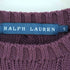 ラルフローレン RALPH LAUREN ポニー刺繍 ケーブル編み クルーネックコットンニット レディース JPN:S