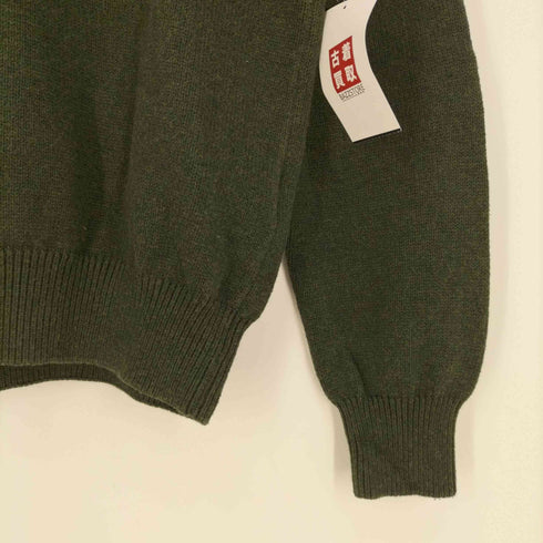 トミーヒルフィガー TOMMY HILFIGER ロゴ刺繍 クルーネックコットンニット メンズ import:XS