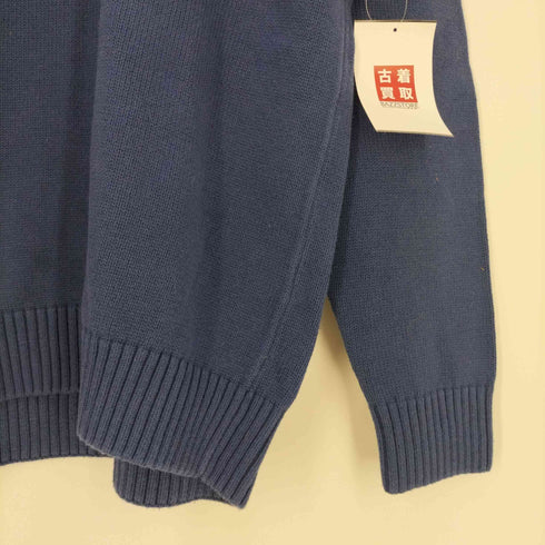 トミーヒルフィガー TOMMY HILFIGER ロゴ刺繍 クルーネックコットンニット メンズ import:S