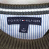 トミーヒルフィガー TOMMY HILFIGER ロゴ刺繍 クルーネックコットンニット メンズ import:M