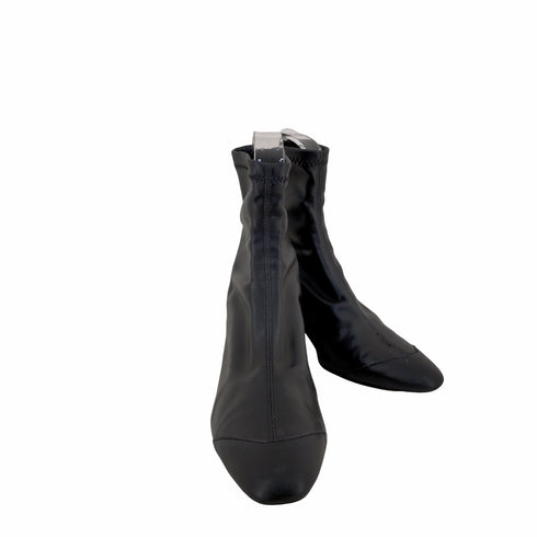 ザラ ZARA Stretch High Heel Ankle Boots レディース EUR:37