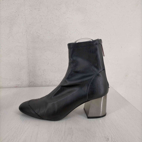 ザラ ZARA Stretch High Heel Ankle Boots レディース EUR:37