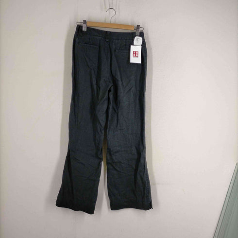 エディーバウアー Eddie Bauer リネンストレートワイドパンツ レディース 0
