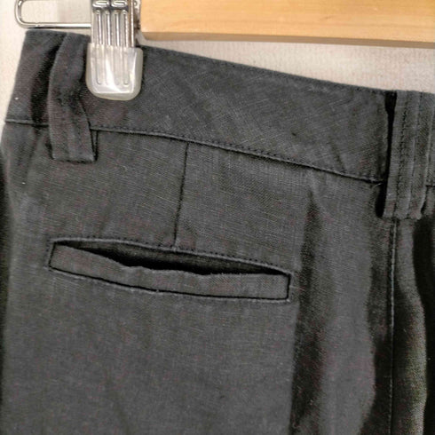 エディーバウアー Eddie Bauer リネンストレートワイドパンツ レディース 0