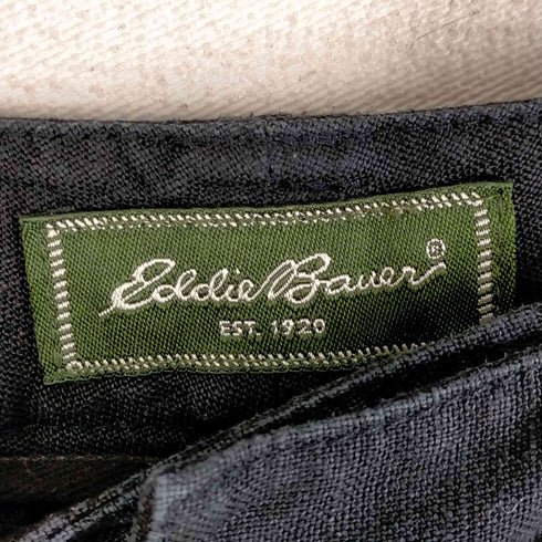 エディーバウアー Eddie Bauer リネンストレートワイドパンツ レディース 0