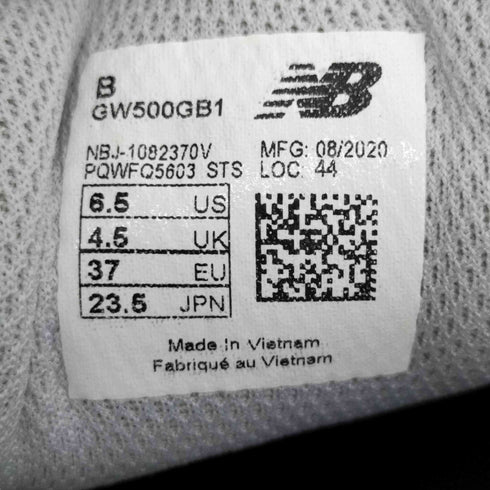 ニューバランス NEW BALANCE GW500GB1 レディース JPN:23.5
