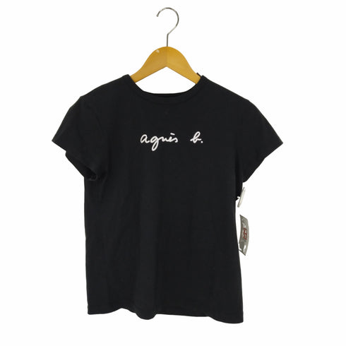 アニエスベー agnes b. PARIS ロゴプリントS/Sカットソー レディース 4