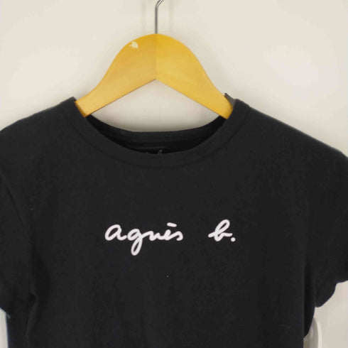 アニエスベー agnes b. PARIS ロゴプリントS/Sカットソー レディース 4