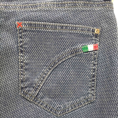 バラシ barassi TESSUTI ALTAMODA 幾何学模様 ストレートパンツ メンズ 82