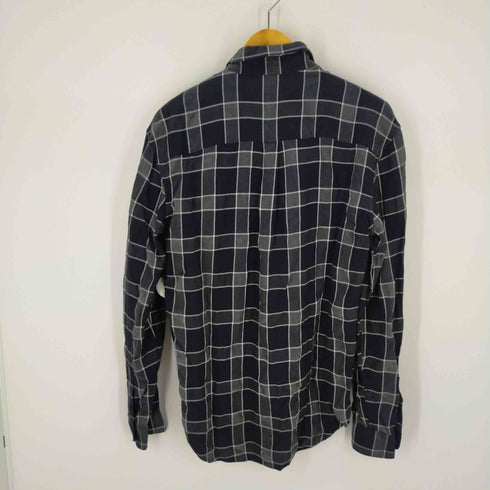 サンローランパリ SAINT LAURENT PARIS ポケットチェックドレスシャツ メンズ 40