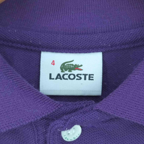 ラコステ LACOSTE ワンポイント刺繍 ポロシャツ メンズ 4