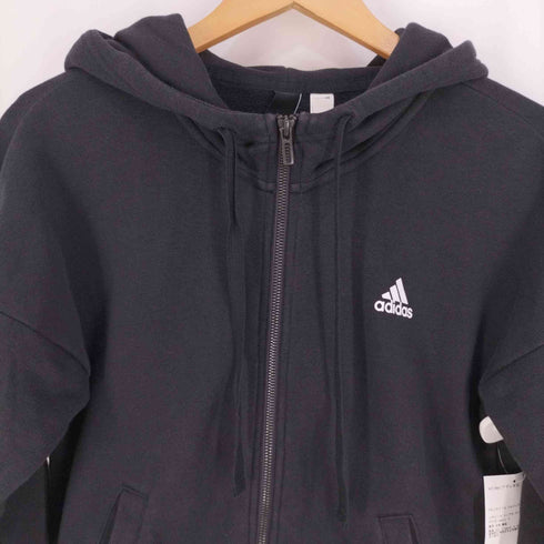 アディダス adidas 3ストライプス フルジップパーカー レディース import:S