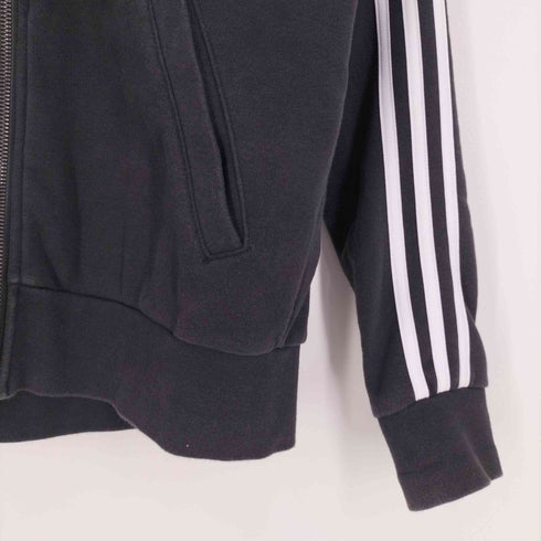 アディダス adidas 3ストライプス フルジップパーカー レディース import:S