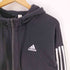 アディダス adidas 3ストライプス フルジップパーカー レディース import:S