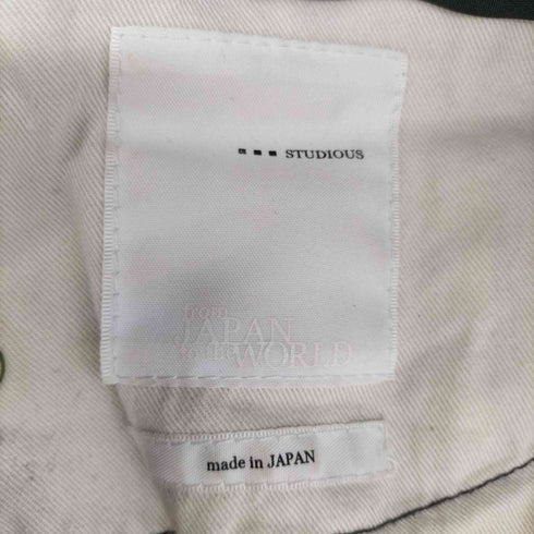 ステュディオス STUDIOUS MADE IN JAPAN ジッパーフライブラックデニム メンズ JPN:L