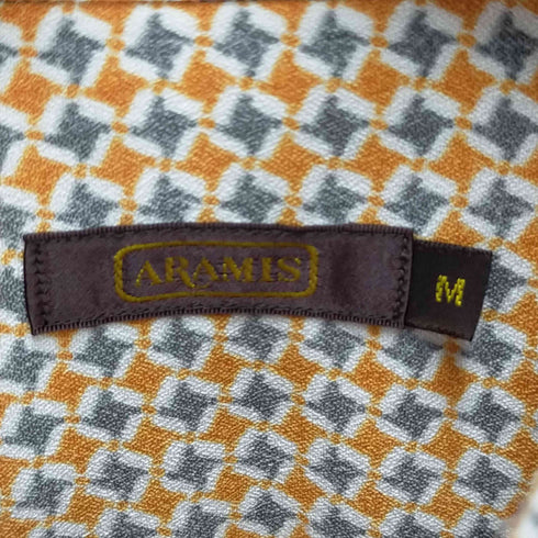 アラミス ARAMIS 総柄シャツ メンズ M