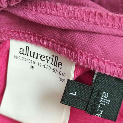 アルアバイル allureville タイプライタータックウエストスカート レディース 1