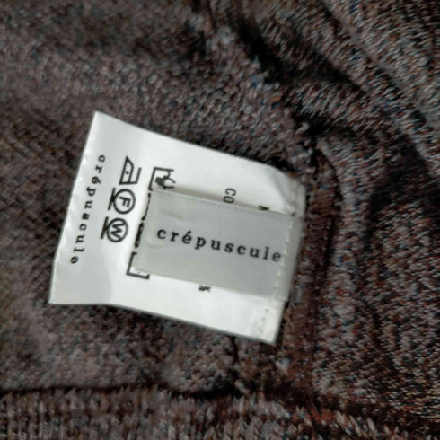 クレプスキュール crepuscule ジップアップカーディガン メンズ JPN:1