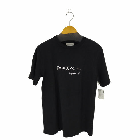 アニエスベーオム Agnes b.homme S/S TEE カタカナロゴ メンズ JPN:L