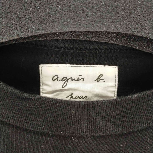 アニエスベーオム Agnes b.homme S/S TEE カタカナロゴ メンズ JPN:L