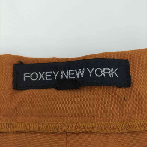 フォクシーニューヨーク FOXY NEWYORK サイドポケット 膝丈スカート レディース