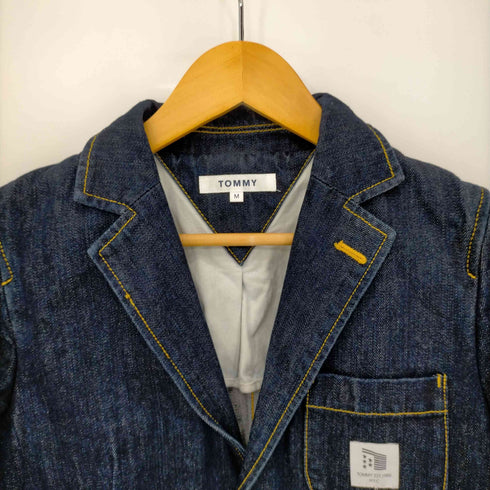 トミー TOMMY デニム テーラードジャケット メンズ M