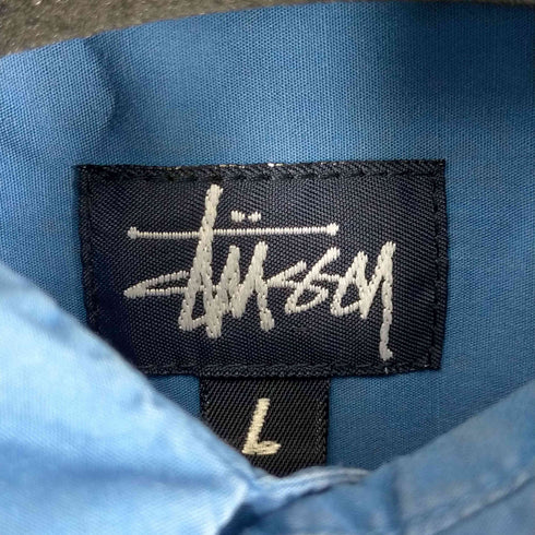 ステューシー Stussy 90s 紺タグ カラーシャツ メンズ JPN:L