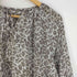 ユナイテッドアローズグリーンレーベルリラクシング UNITED ARROWS green label relaxing FM レオパード プリント ブラウス レディース